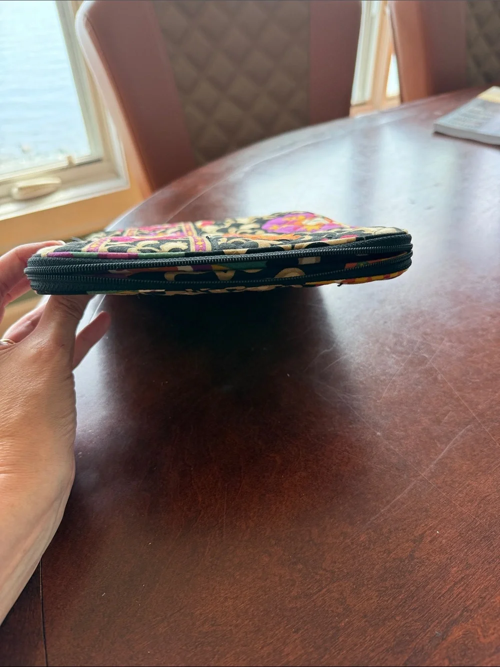 Vera Bradley ereader/Kindle case RETIRED Suzani pattern floral 100% Cotton